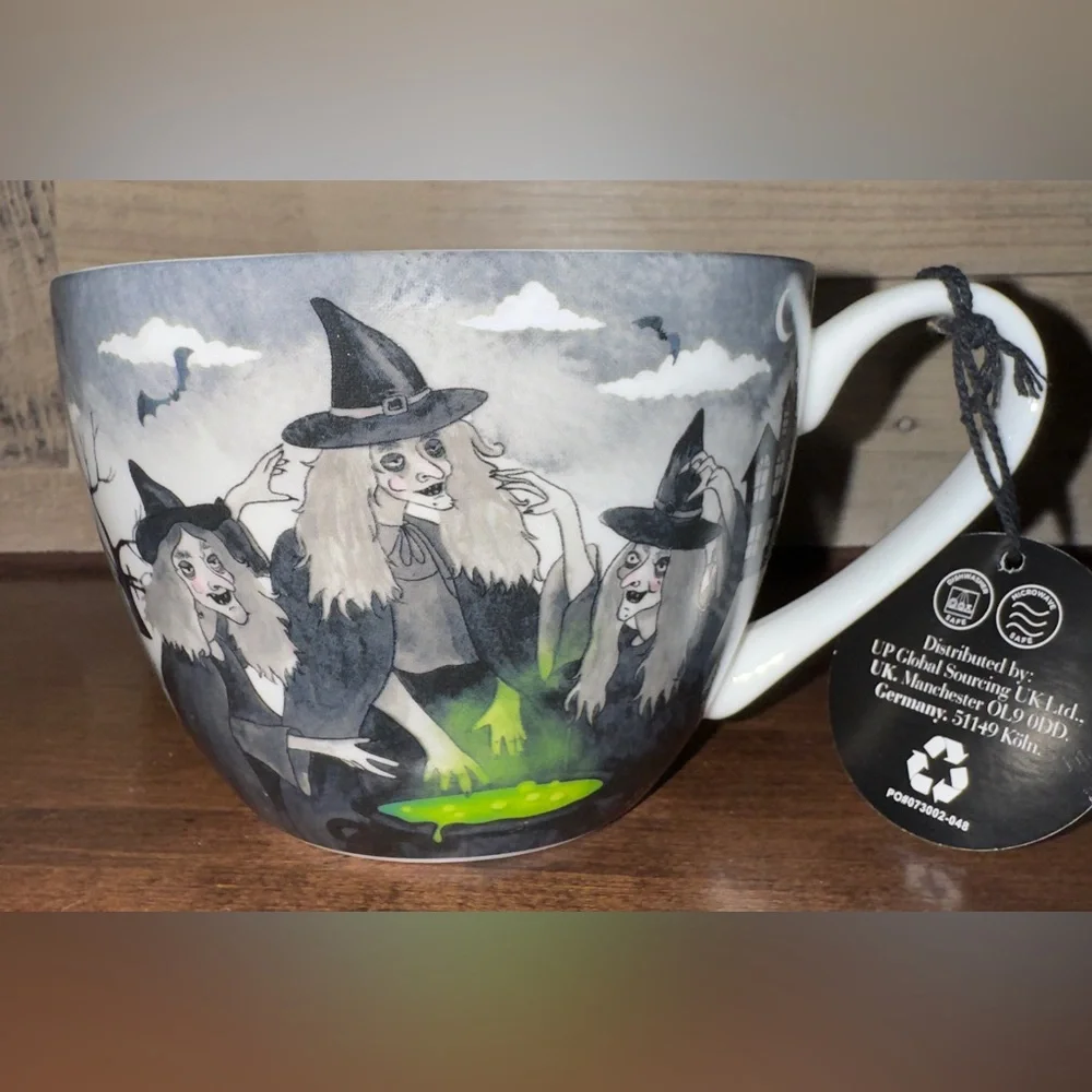SUPER CUTE ๐ฅฐ PORTOBELLO BY DESIGN HALLOWEEN WICKED WITCHES ๐งโโ๏ธ COFFEE MUG - Picture 13 of 17